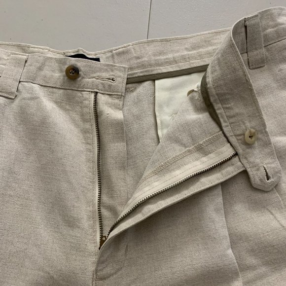 Mens Dockers Linen Khaki 40 x 30 - Picture 12 of 13